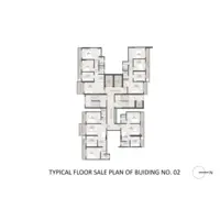2 BHK Floor Plan - Nakshatra Reserve Virar West